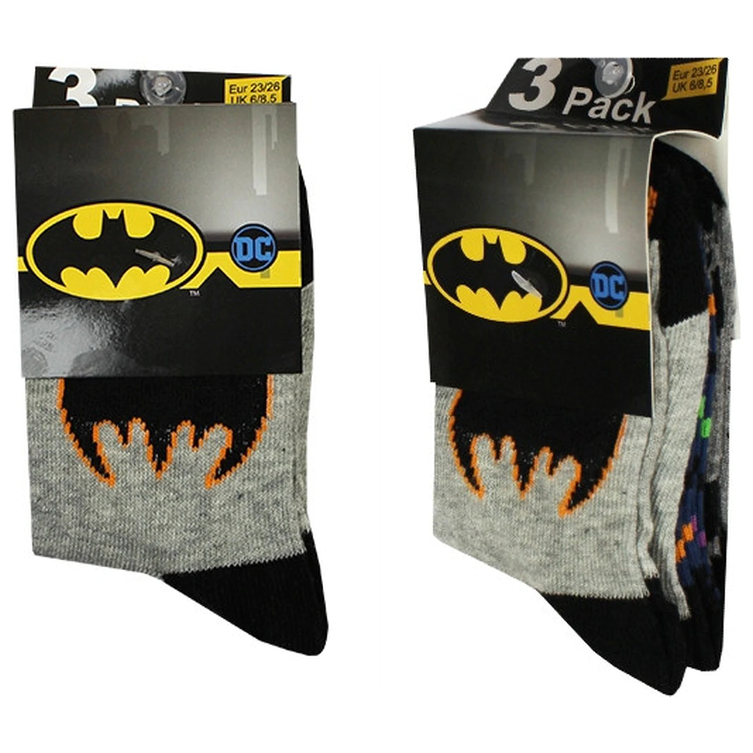 Batman Call Sign Dark dětské ponožky 31/34 fotografii produktu