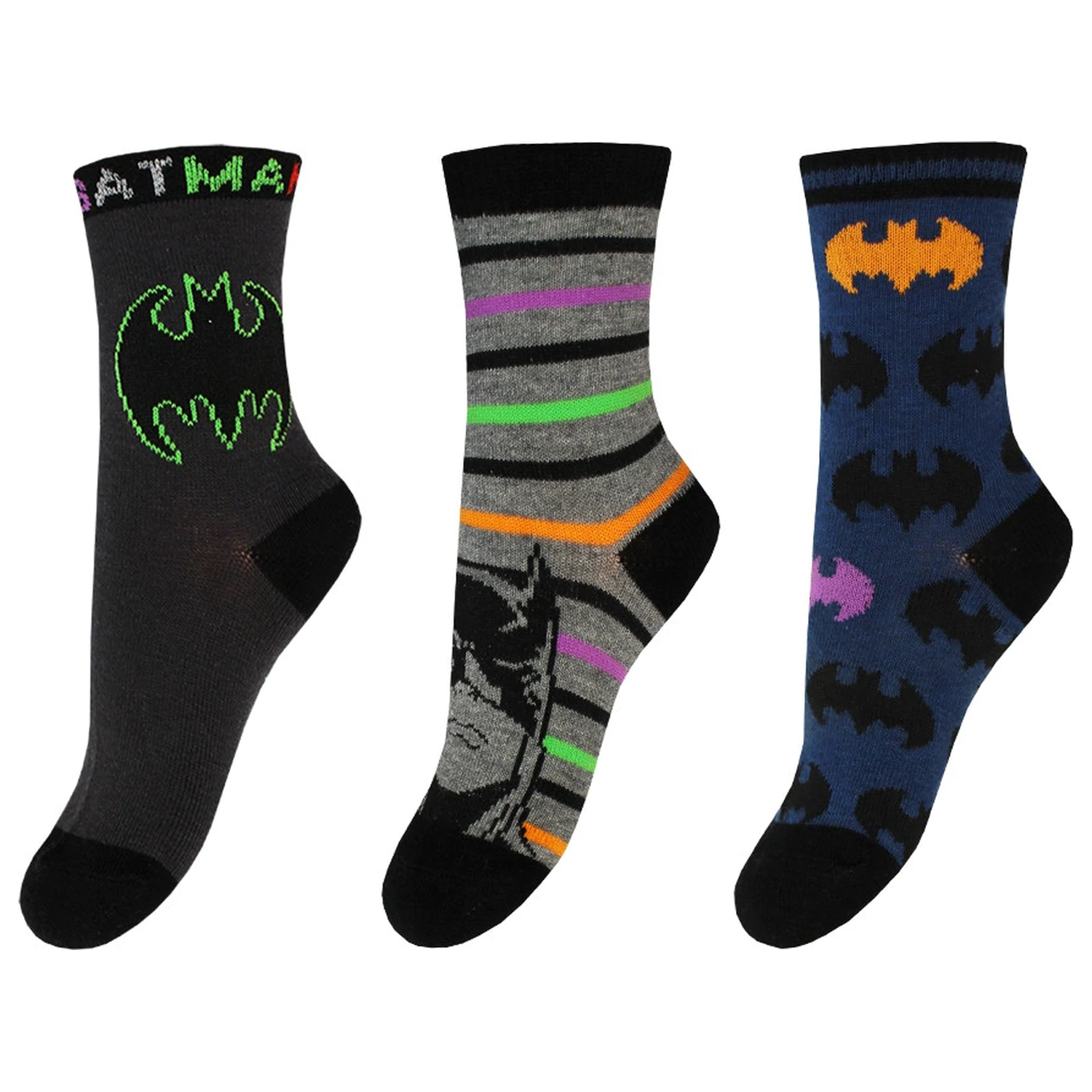 Batman Call Sign dětské ponožky 31/34 fotografii produktu