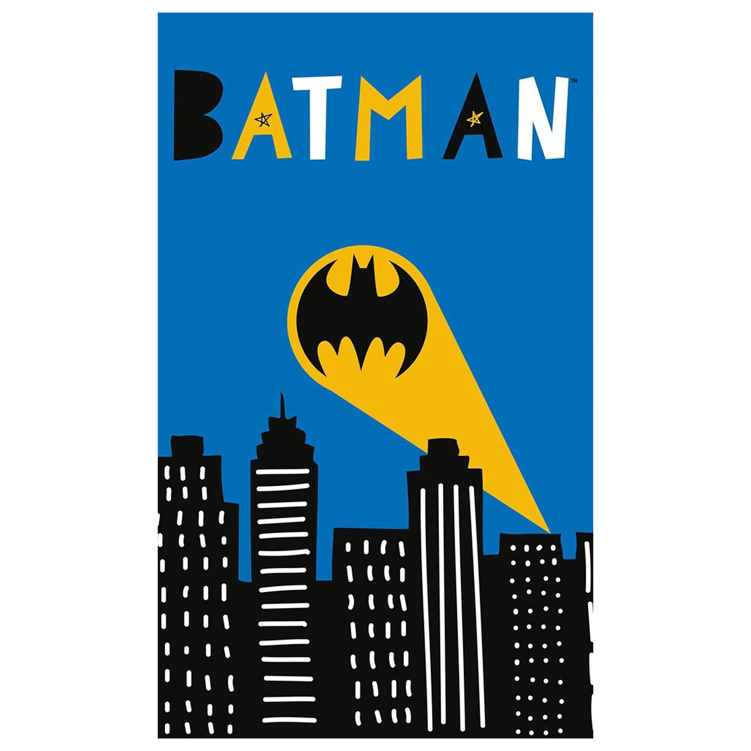 Batman Call Sign ručník na ruce, ručník na obličej, ručník fotografii produktu