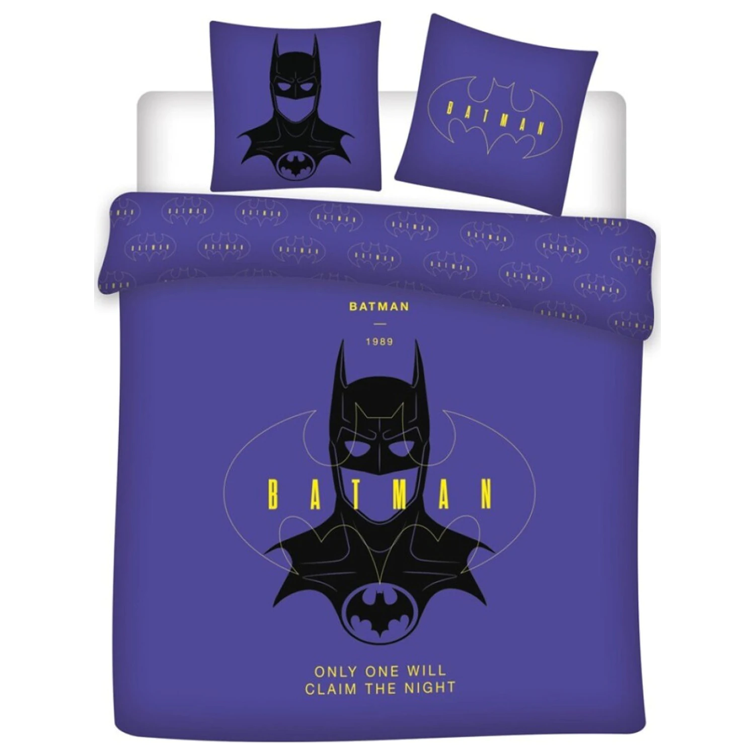 Batman Claim the Night Set povlečení na dvoulůžkovou přikrývku fotografii produktu