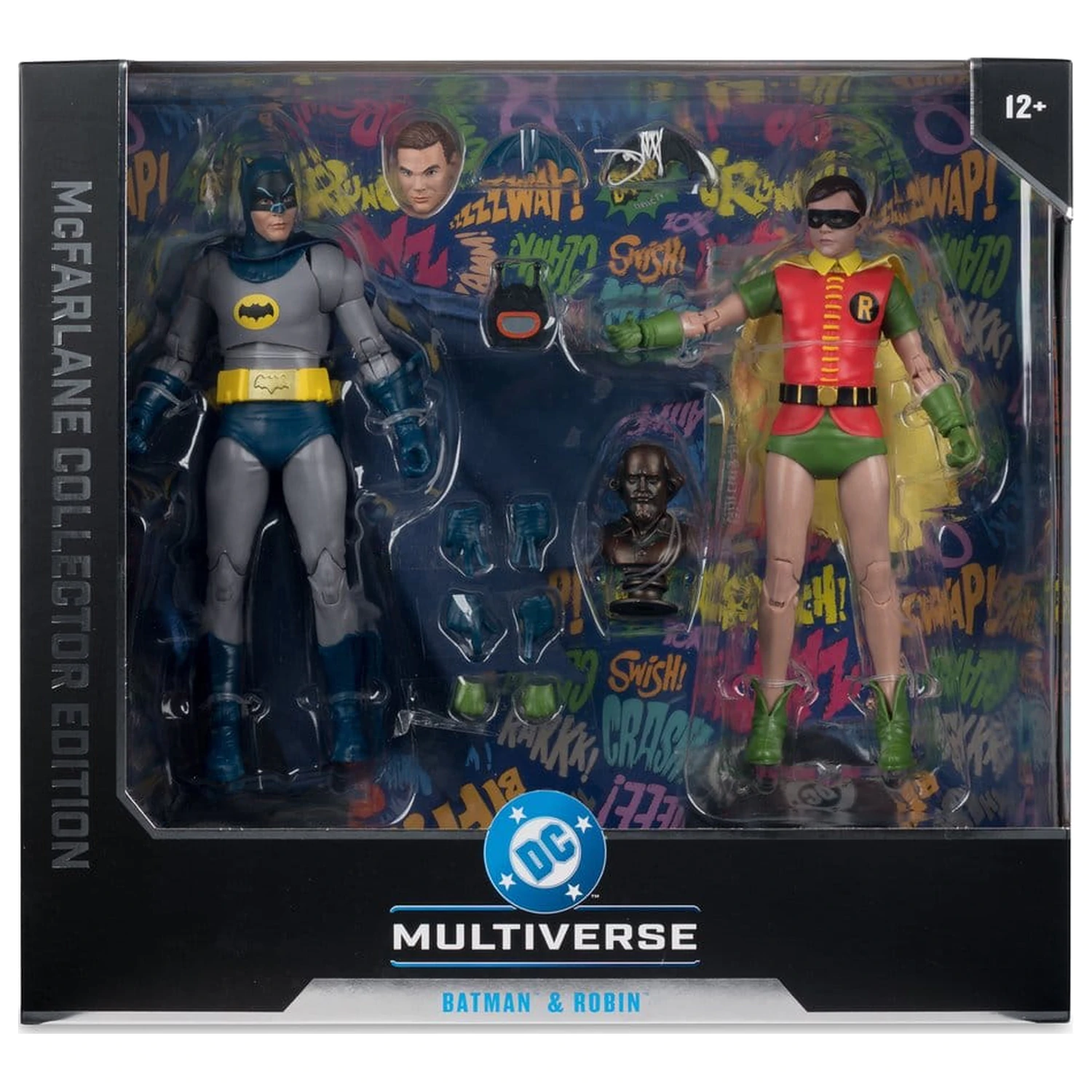Batman Classic TV Series DC Multiverse McFarlane Collector Edition akční figurka 2-Pack Batman a Robin 18 cm fotografii produktu