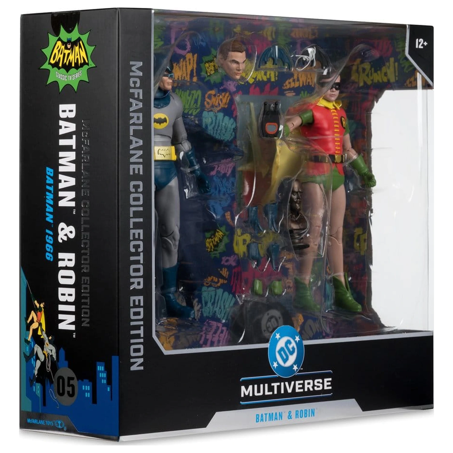 Batman Classic TV Series DC Multiverse McFarlane Collector Edition akční figurka 2-Pack Batman a Robin 18 cm fotografii produktu