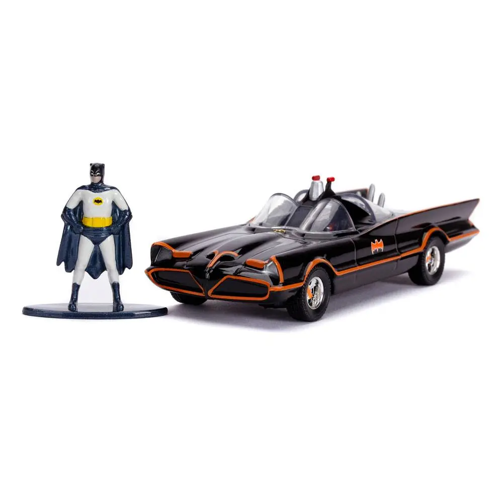 Batman Classic TV Series Diecast Model 1/32 1966 Classic Batmobile s figurkou fotografii produktu