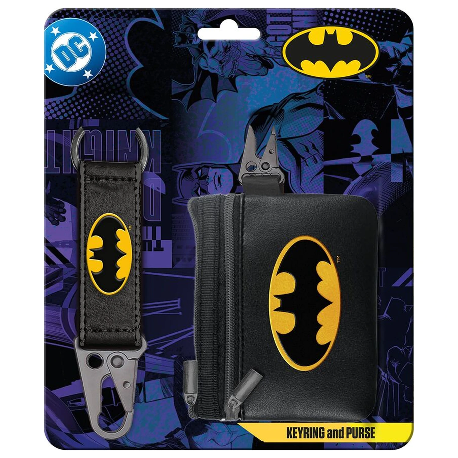 Batman DC Comics klíčenka + sada peněženek fotografii produktu