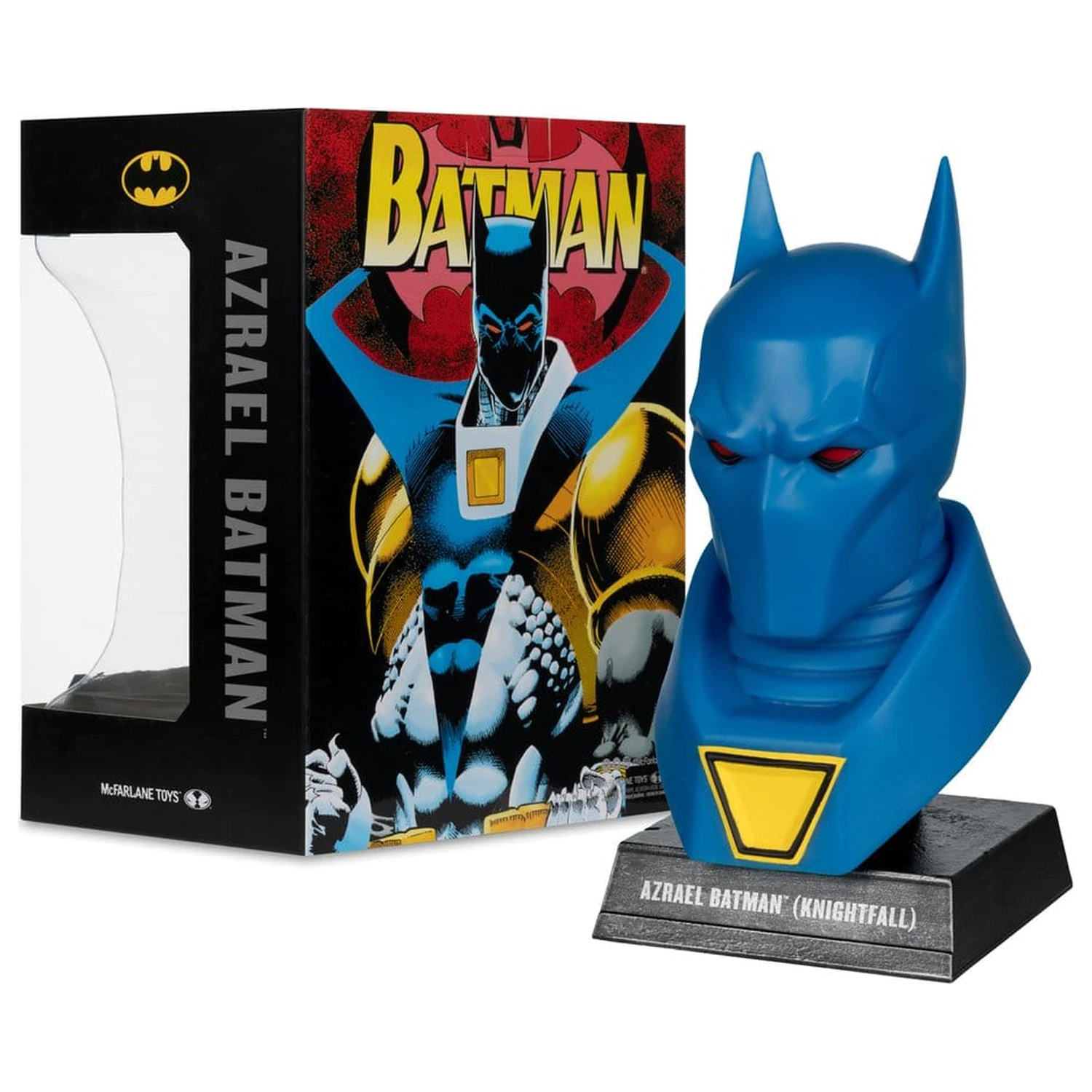 Batman DC Direct Mini-Replika 1/3 Azrael Batman Maska (Batman: Knightfall) (Gold Label Collection) 18 cm fotografii produktu