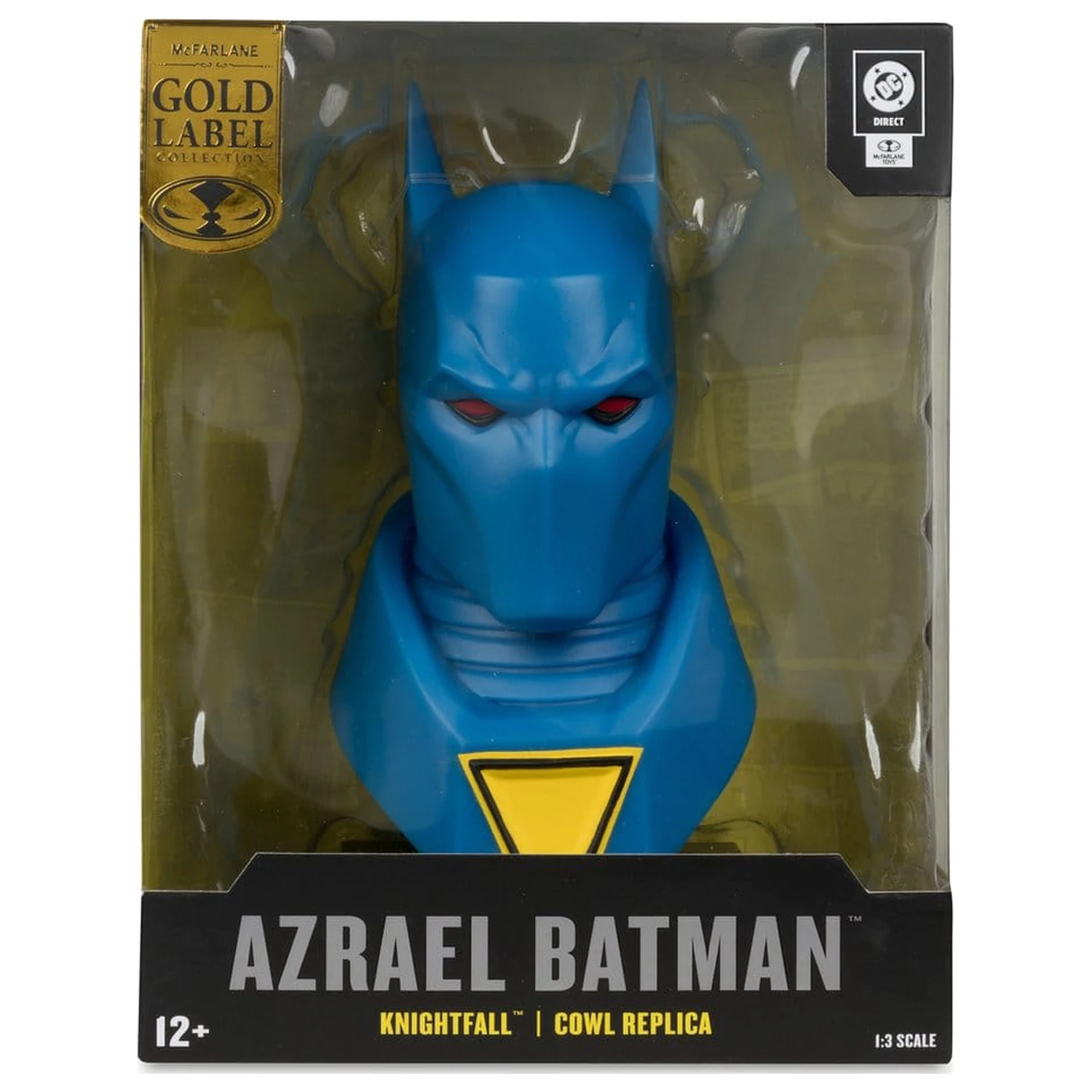 Batman DC Direct Mini-Replika 1/3 Azrael Batman Maska (Batman: Knightfall) (Gold Label Collection) 18 cm fotografii produktu