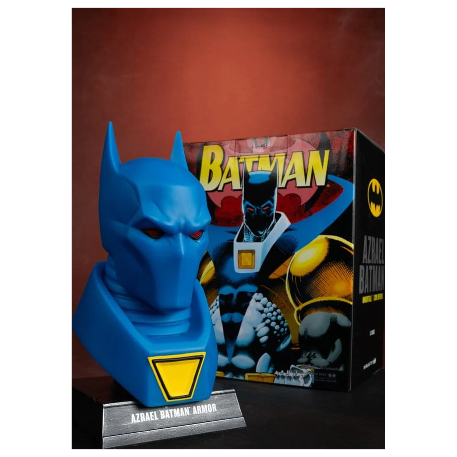 Batman DC Direct Mini-Replika 1/3 Azrael Batman Maska (Batman: Knightfall) (Gold Label Collection) 18 cm fotografii produktu