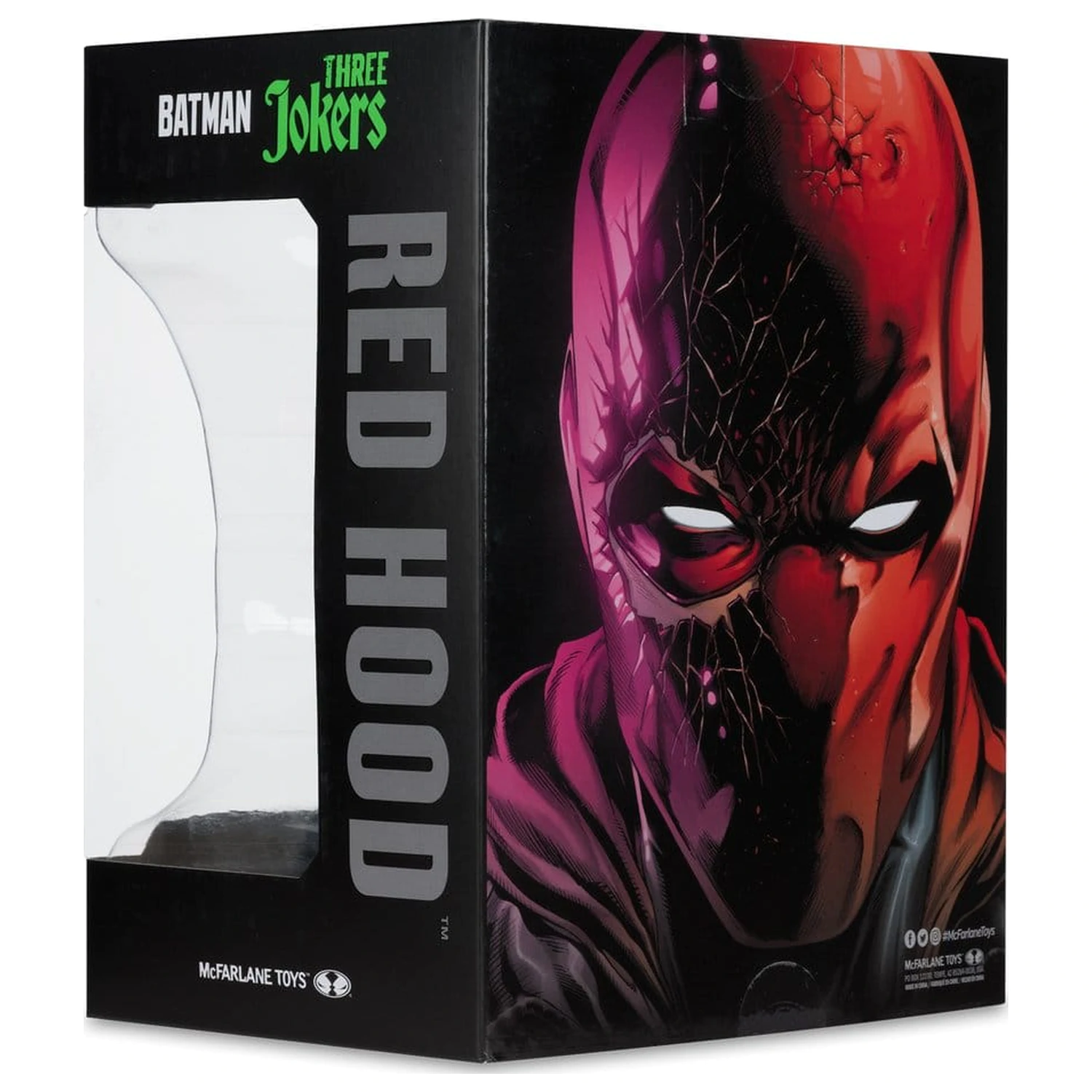 Batman DC Direct Mini-Replika 1/3 Red Hood Maska (Batman: Three Jokers) 18 cm fotografii produktu