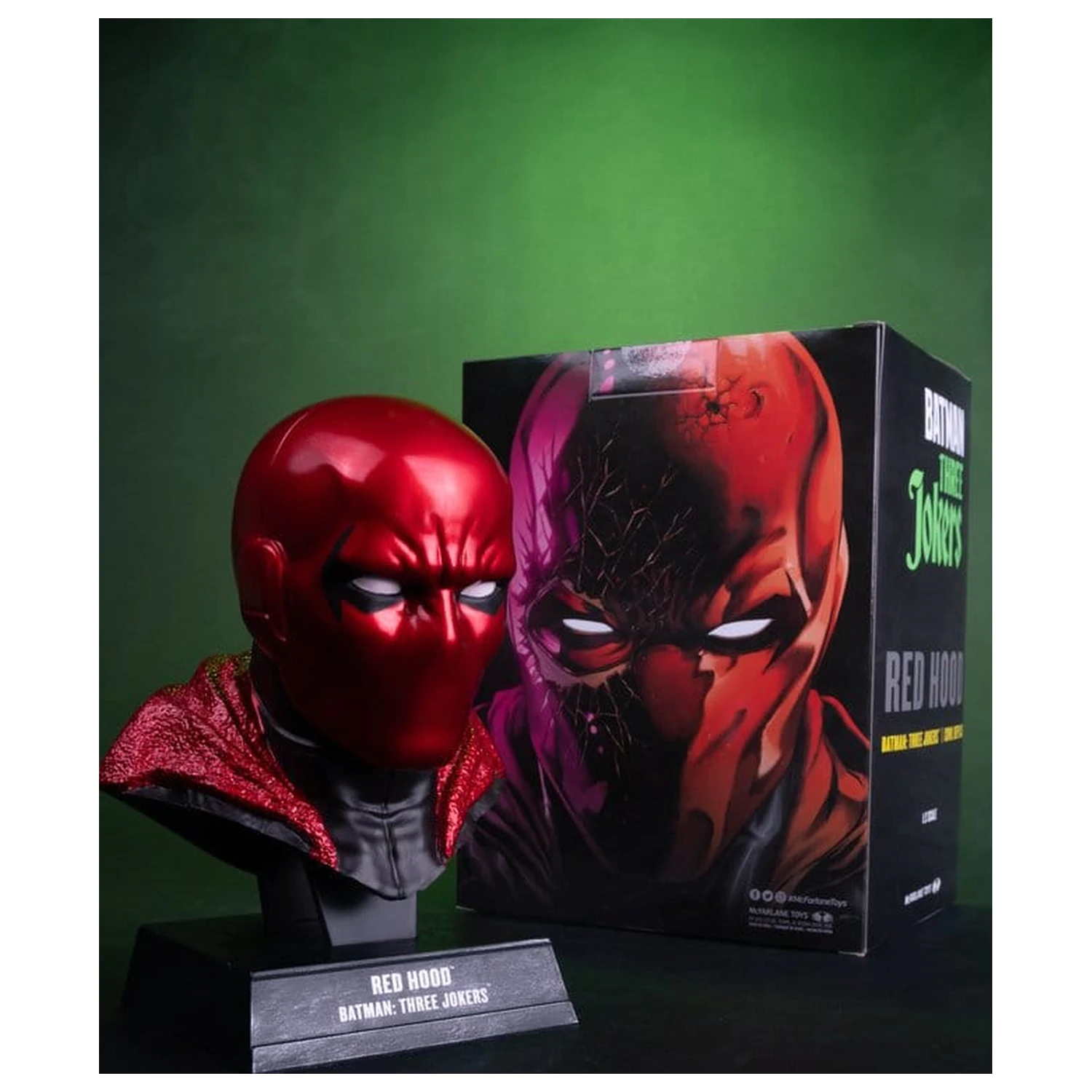 Batman DC Direct Mini-Replika 1/3 Red Hood Maska (Batman: Three Jokers) 18 cm fotografii produktu