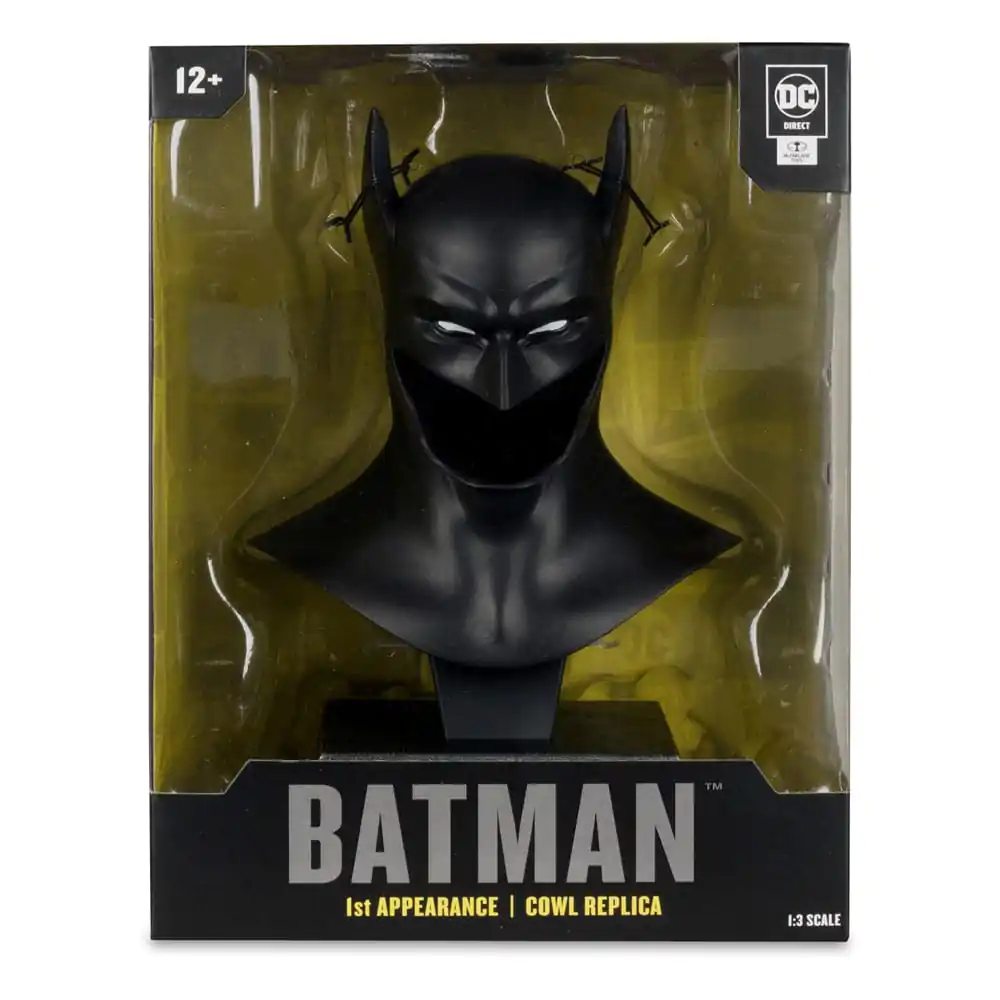 Batman DC Direct Mini Replica 1/3 Batman Cowl (Detective Comics #27) (1st Apperarance) 18 cm Mini Replika fotografii produktu