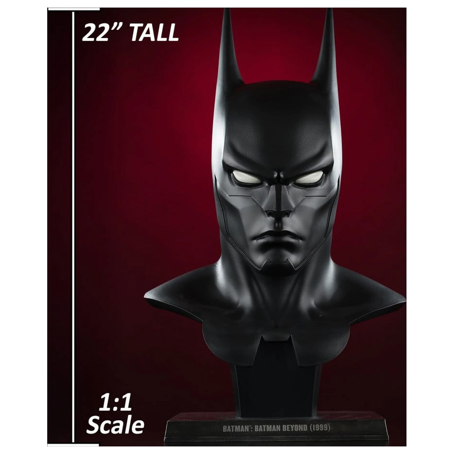 Batman DC Direct Replika 1/1 Batman Beyond Mask 58 cm fotografii produktu
