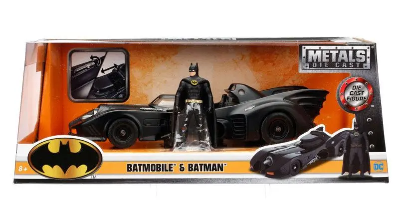 Batman Diecast model 1/24 1989 Batmobil s figurkou fotografii produktu