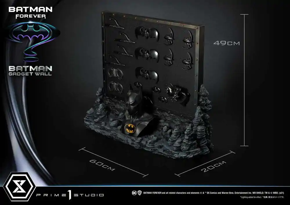 Batman Forever Museum Masterline Series socha 1/3 Batman Gadget Wall 49 cm fotografii produktu