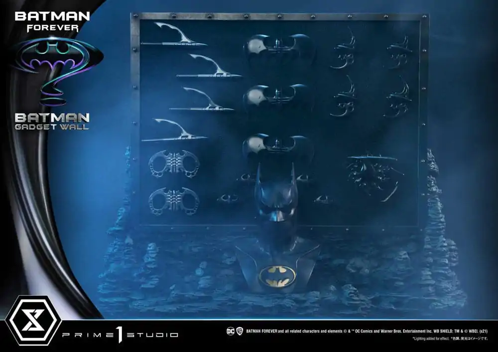 Batman Forever Museum Masterline Series socha 1/3 Batman Gadget Wall 49 cm fotografii produktu