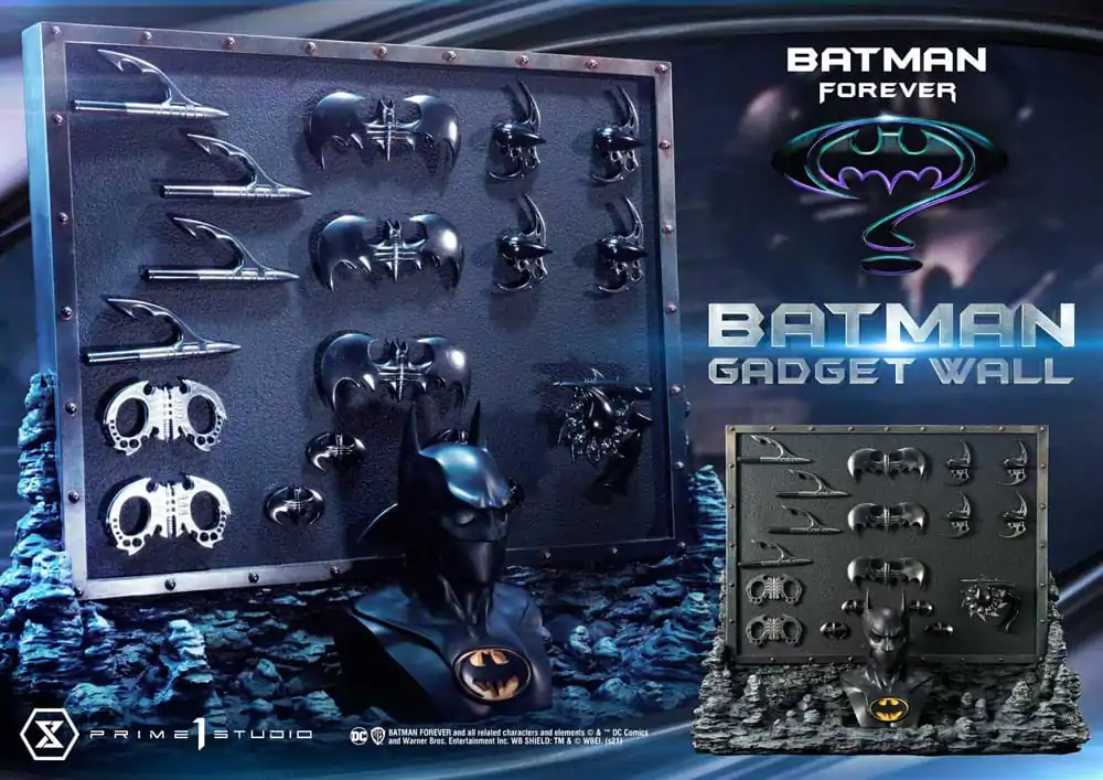 Batman Forever Museum Masterline Series socha 1/3 Batman Gadget Wall 49 cm fotografii produktu