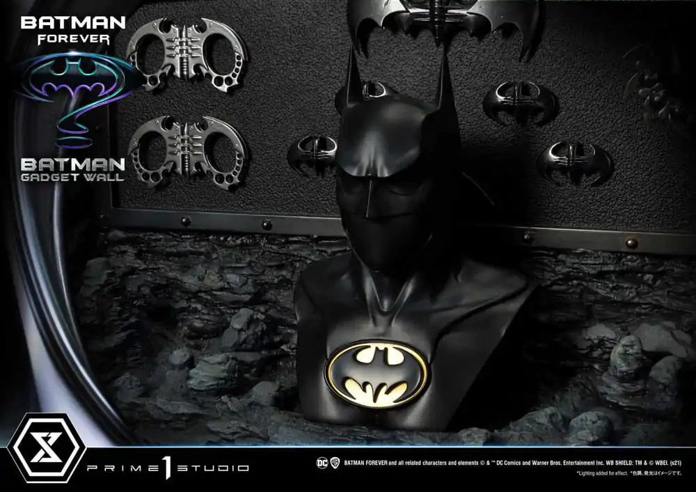 Batman Forever Museum Masterline Series socha 1/3 Batman Gadget Wall 49 cm fotografii produktu