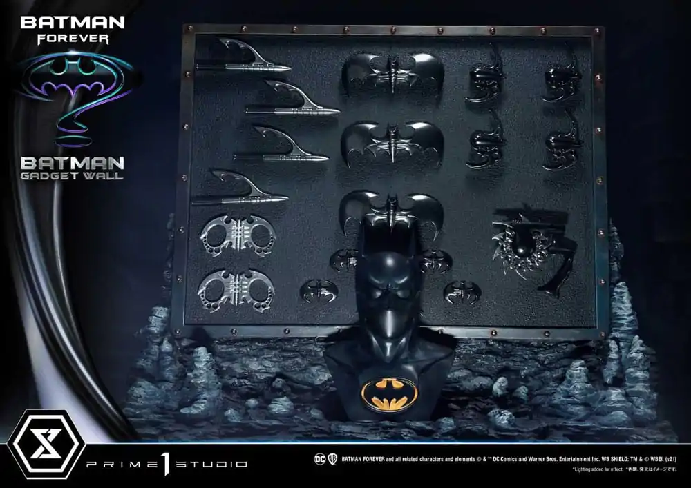 Batman Forever Museum Masterline Series socha 1/3 Batman Gadget Wall 49 cm fotografii produktu