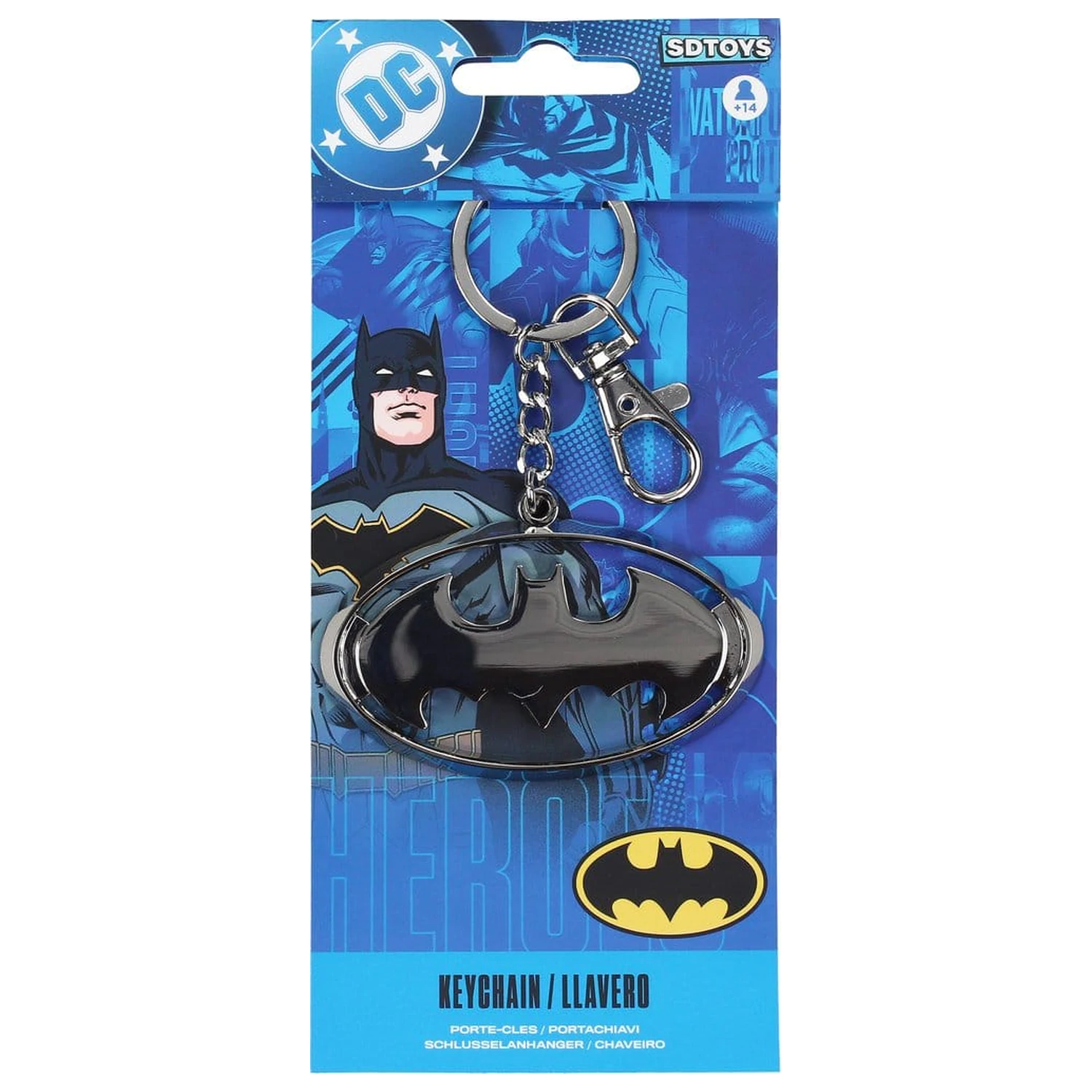 Batman Kovová klíčenka fotografii produktu