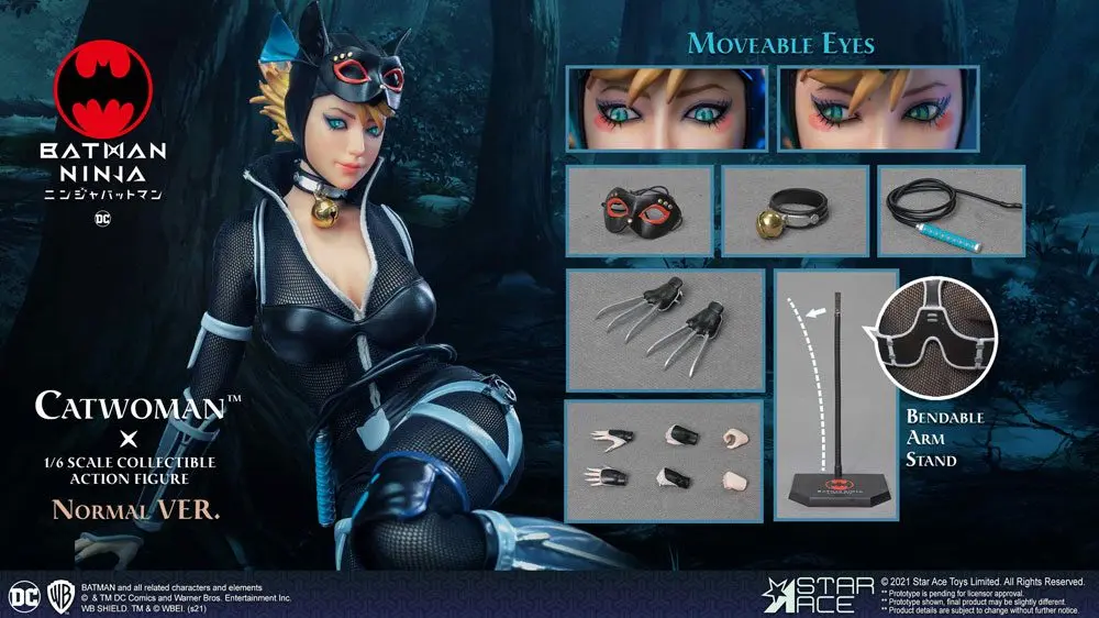 Batman Ninja Moje oblíbená filmová akční figurka 1/6 Ninja Catwoman Normal Ver. 30 cm fotografii produktu