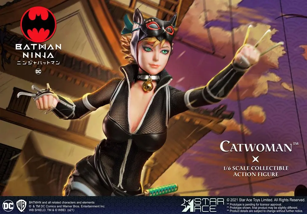Batman Ninja Moje oblíbená filmová akční figurka 1/6 Ninja Catwoman Normal Ver. 30 cm fotografii produktu