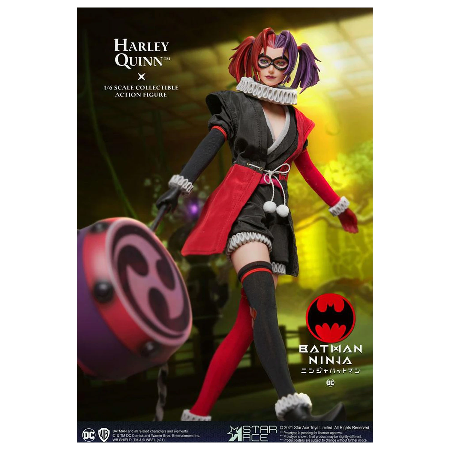Batman Ninja My Favourite Movie Akční figurka 1/6 Harley Quinn Normal Ver. 30 cm fotografii produktu