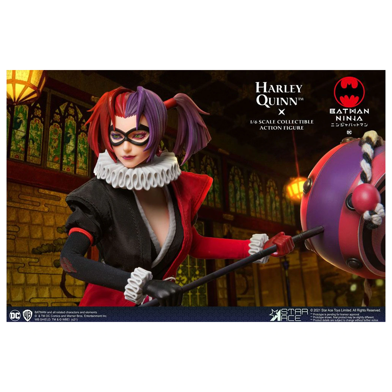 Batman Ninja My Favourite Movie Akční figurka 1/6 Harley Quinn Normal Ver. 30 cm fotografii produktu
