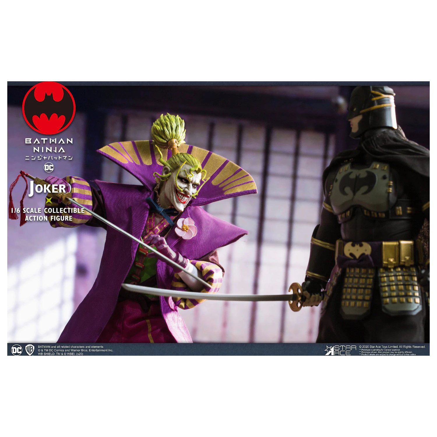 Batman Ninja Moje oblíbená filmová akční figurka 1/6 Joker 30 cm fotografii produktu
