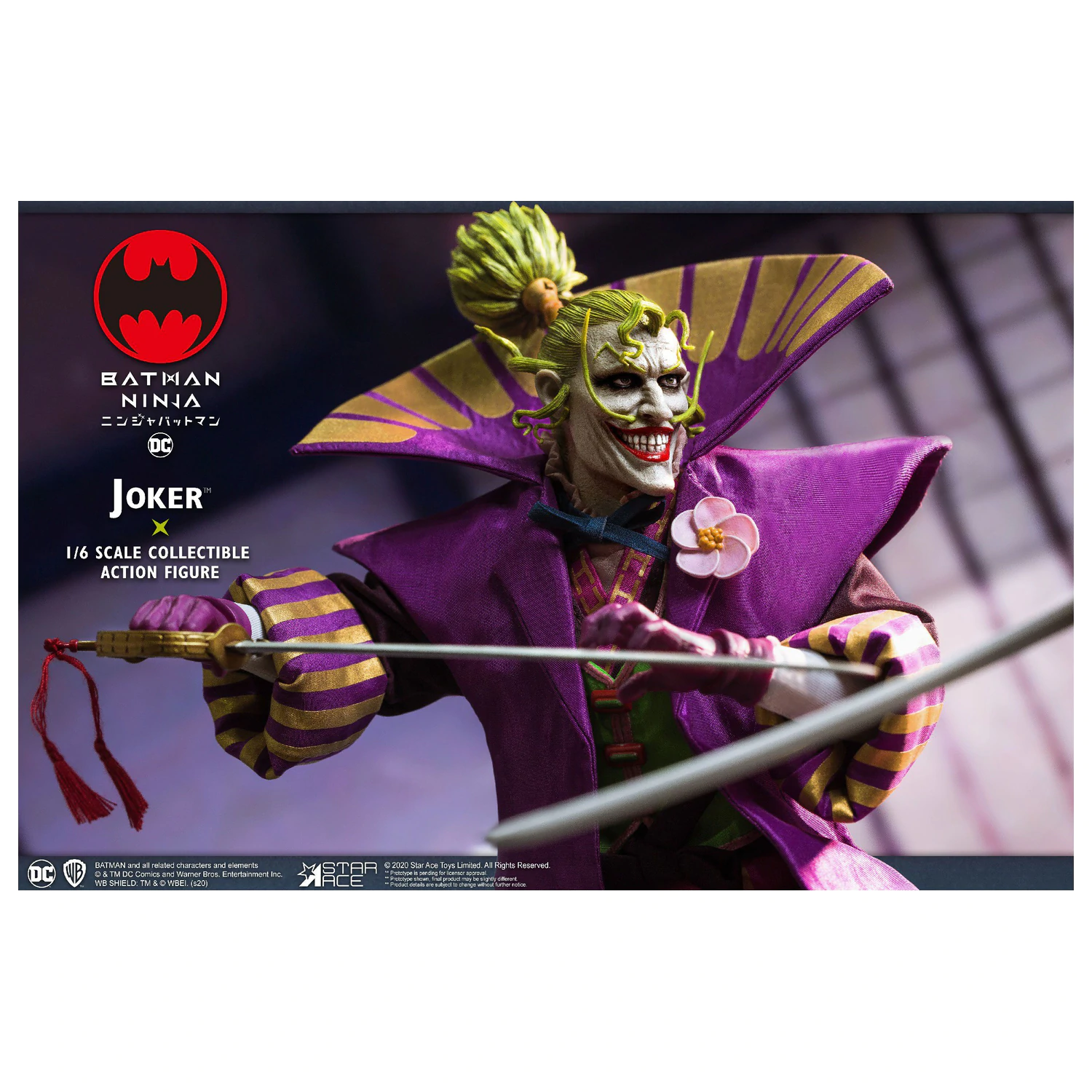 Batman Ninja Moje oblíbená filmová akční figurka 1/6 Joker 30 cm fotografii produktu