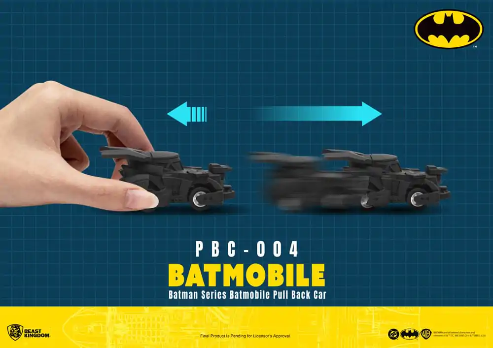 Batman Pull Back autíčka slepá krabička 6 kusů fotografii produktu