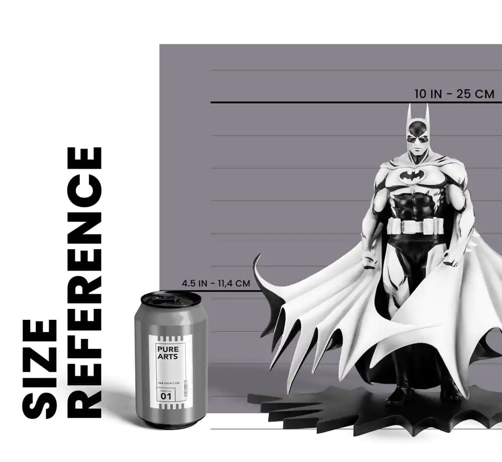 Batman PX PVC Socha 1/8 SDCC 2024 Batman Black & White verze 27 cm fotografii produktu