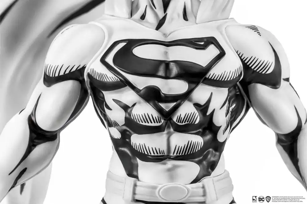 Batman PX PVC Socha 1/8 SDCC 2024 Superman Black & White verze 30 cm fotografii produktu