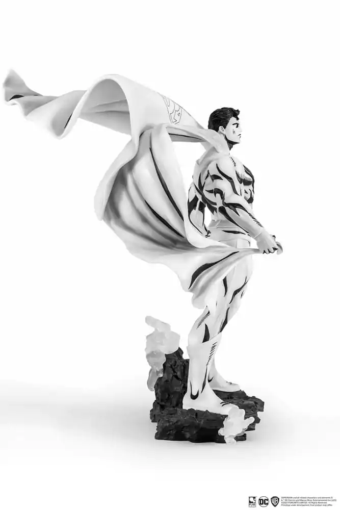 Batman PX PVC Socha 1/8 SDCC 2024 Superman Black & White verze 30 cm fotografii produktu