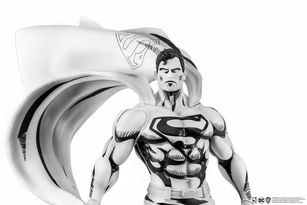 Batman PX PVC Socha 1/8 SDCC 2024 Superman Black & White verze 30 cm fotografii produktu