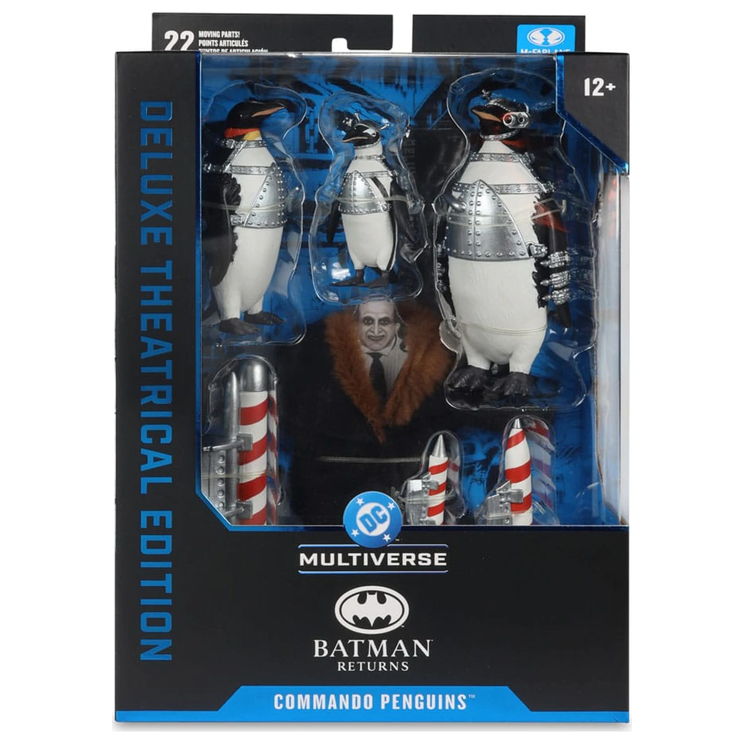 Batman Returns DC Theatrical Deluxe Edition akční figurka Commando Penguins Pack 12 cm fotografii produktu