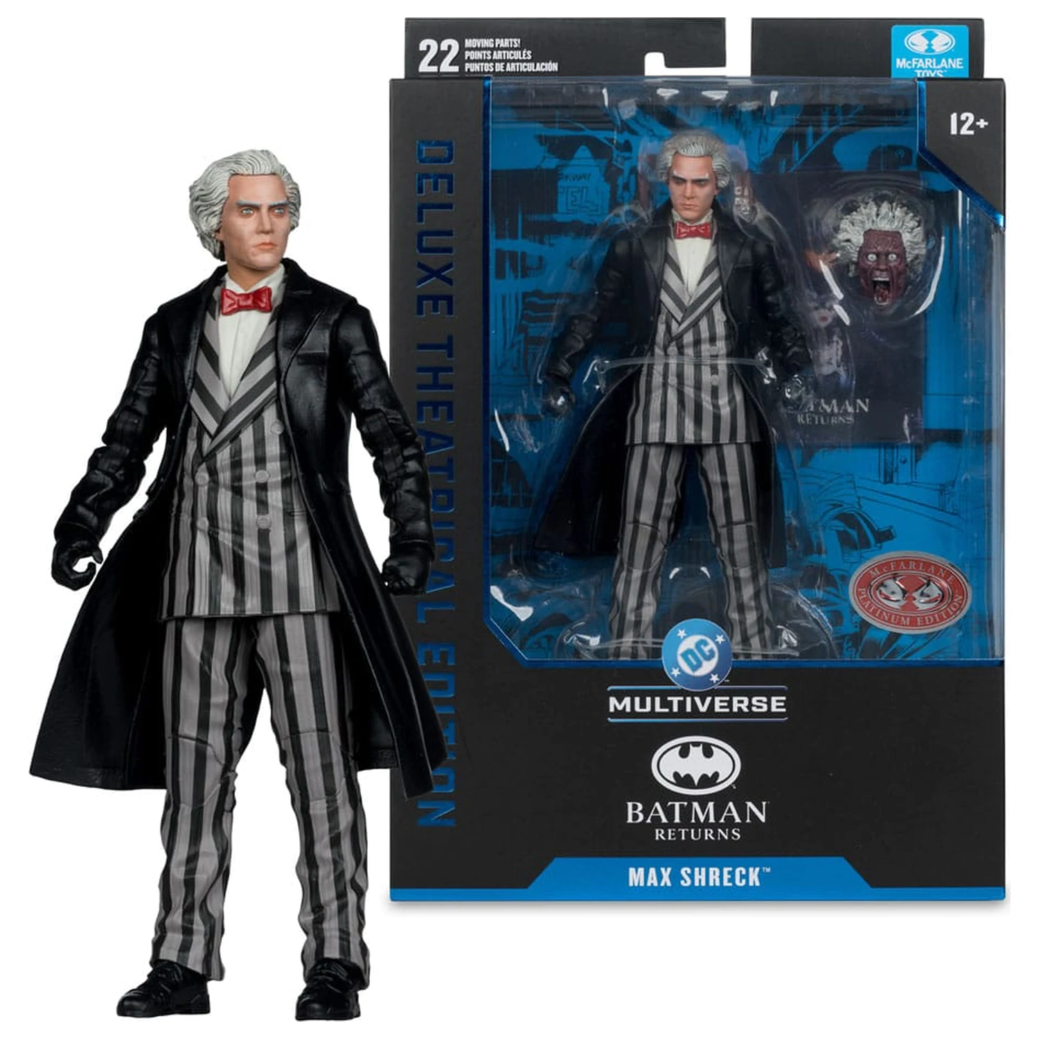Batman Returns DC Theatrical Deluxe Edition akční figurka Max Shreck (Red Platinum Edition) 18 cm fotografii produktu
