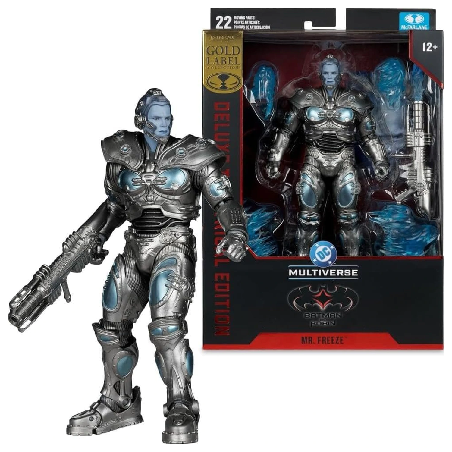 Batman & Robin DC Multiverse akční figurka Mr. Freeze (Gold Label) 18 cm fotografii produktu