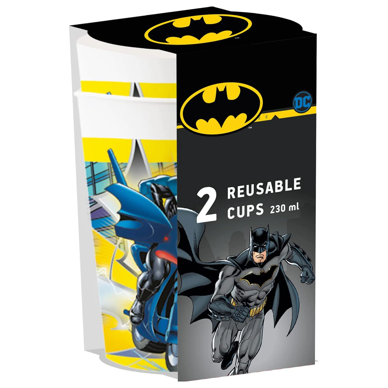 Sada 2 plastových hrnků Batman Rogue Rage, 230 ml fotografii produktu