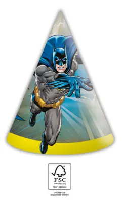 Batman Rogue Rage Party klobouk, kónický klobouk 6 ks FSC fotografii produktu