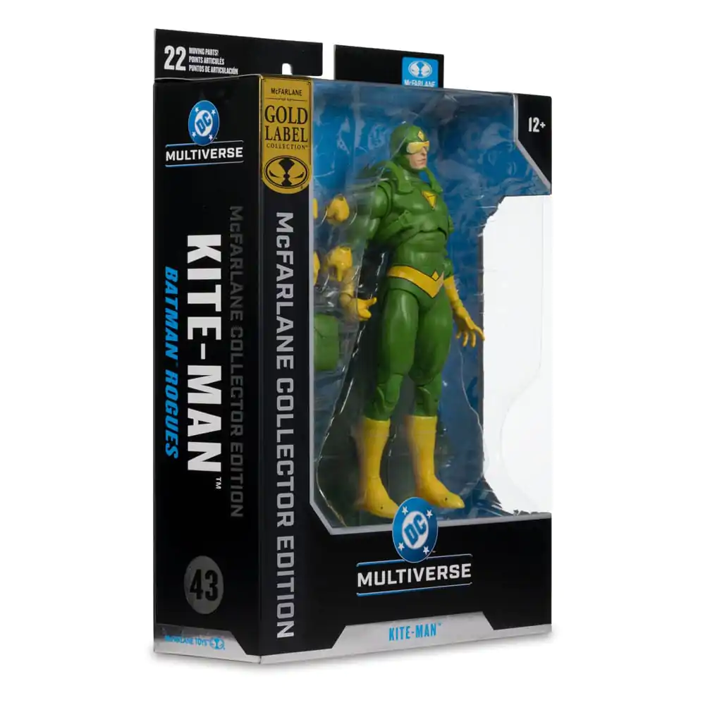 Batman Rogues DC Multiverse McFarlane Collector Edition Akční figurka #43 Kite Man (Gold Label) 21 cm fotografii produktu