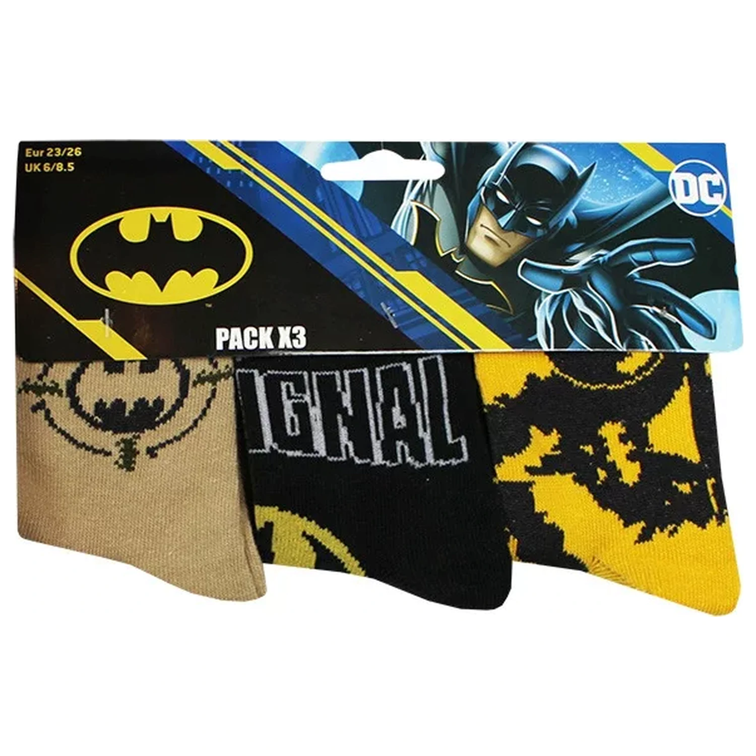Batman Sign dětské ponožky 31/34 fotografii produktu