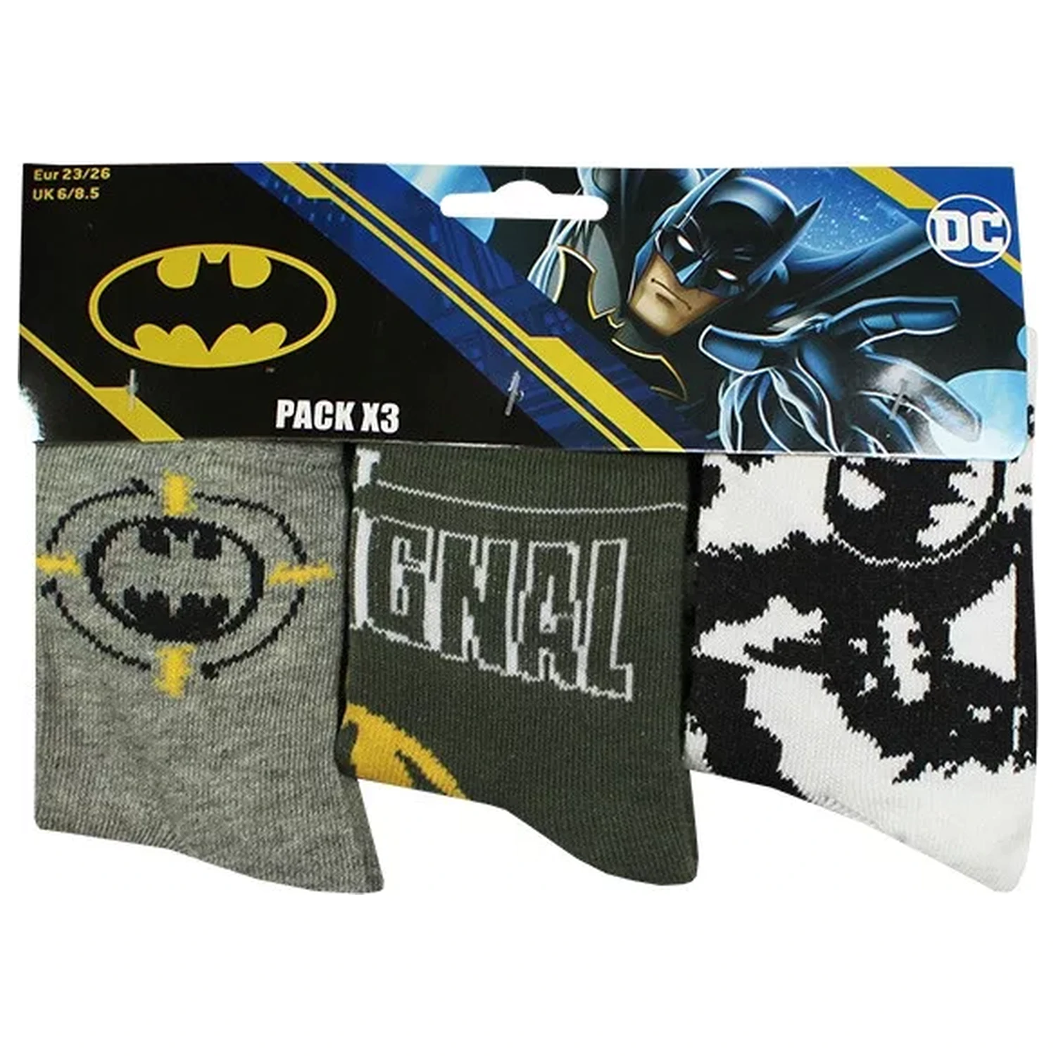 Batman Signal Dětské Ponožky 31/34 fotografii produktu