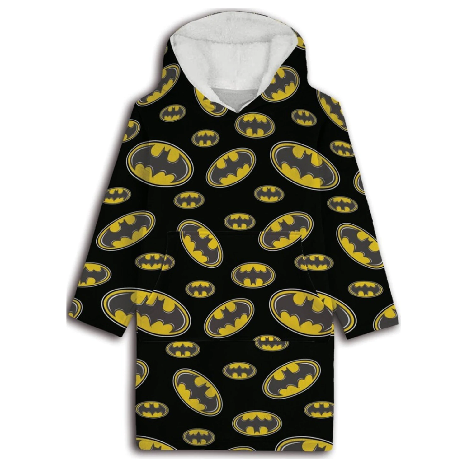 Batman Symbol Nosná Plyšová Fleecová Deka, Pončo 7-14 Let fotografii produktu