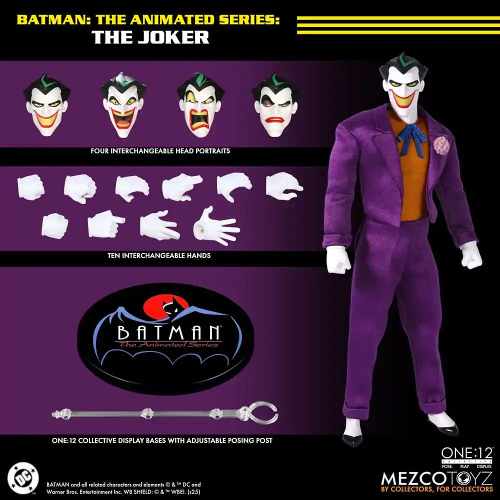 Batman: The Animated Series akční figurka 1/12 The Joker 17 cm fotografii produktu