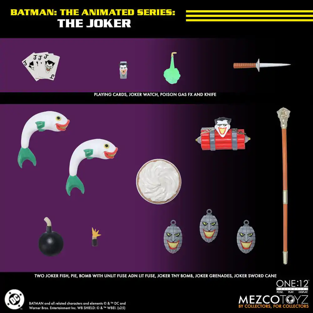 Batman: The Animated Series akční figurka 1/12 The Joker 17 cm fotografii produktu