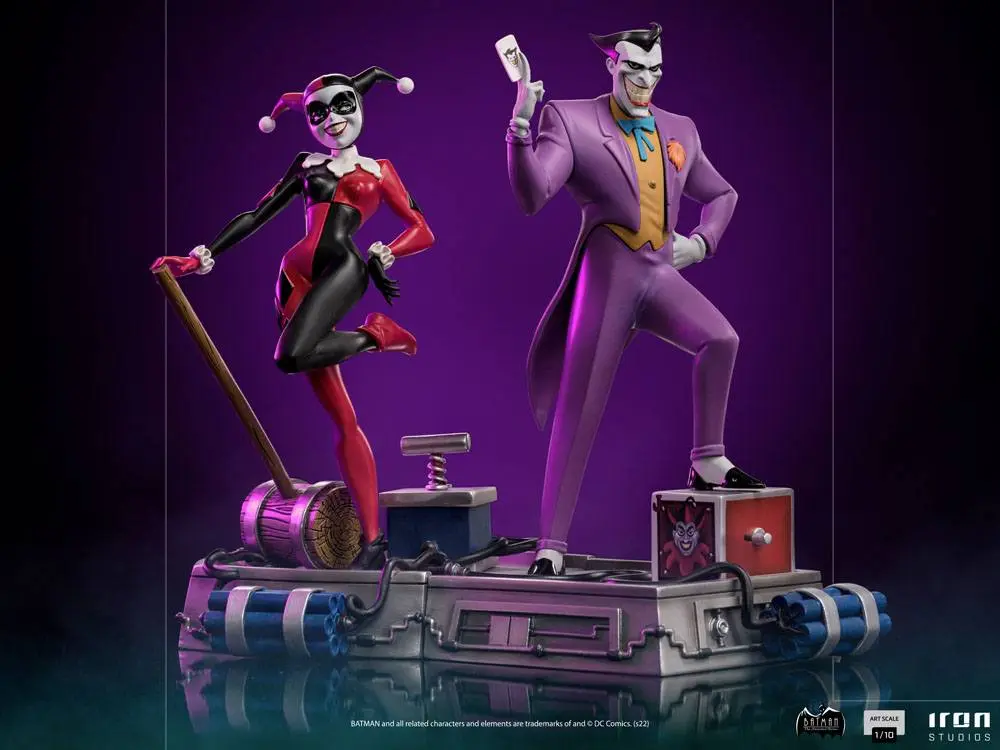 Batman The Animated Series Art Scale Socha 1/10 Harley Quinn 20 cm fotografii produktu
