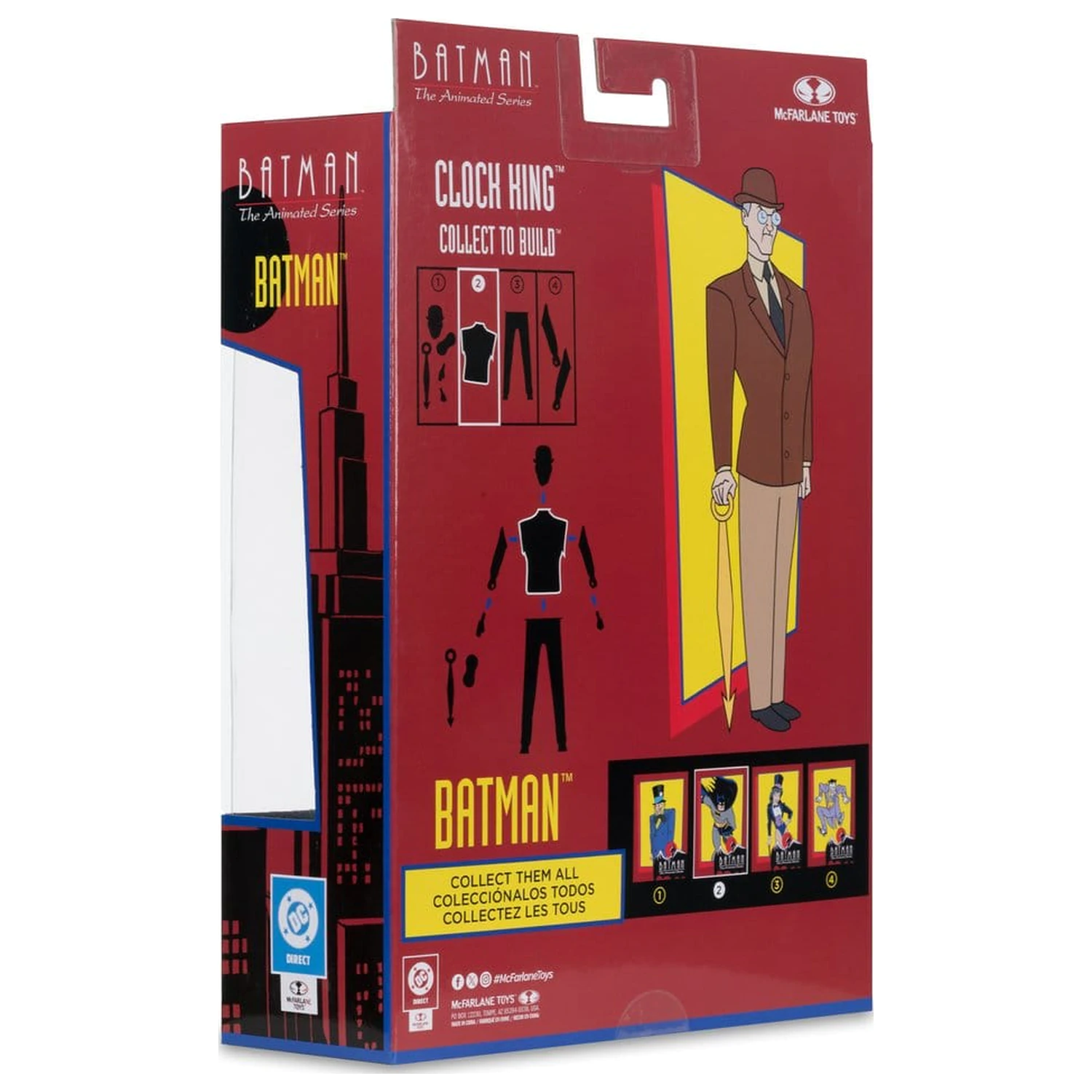 Batman: The Animated Series DC Direct Build-A Akční figurky Batman (Alternate Expressions) 15 cm fotografii produktu