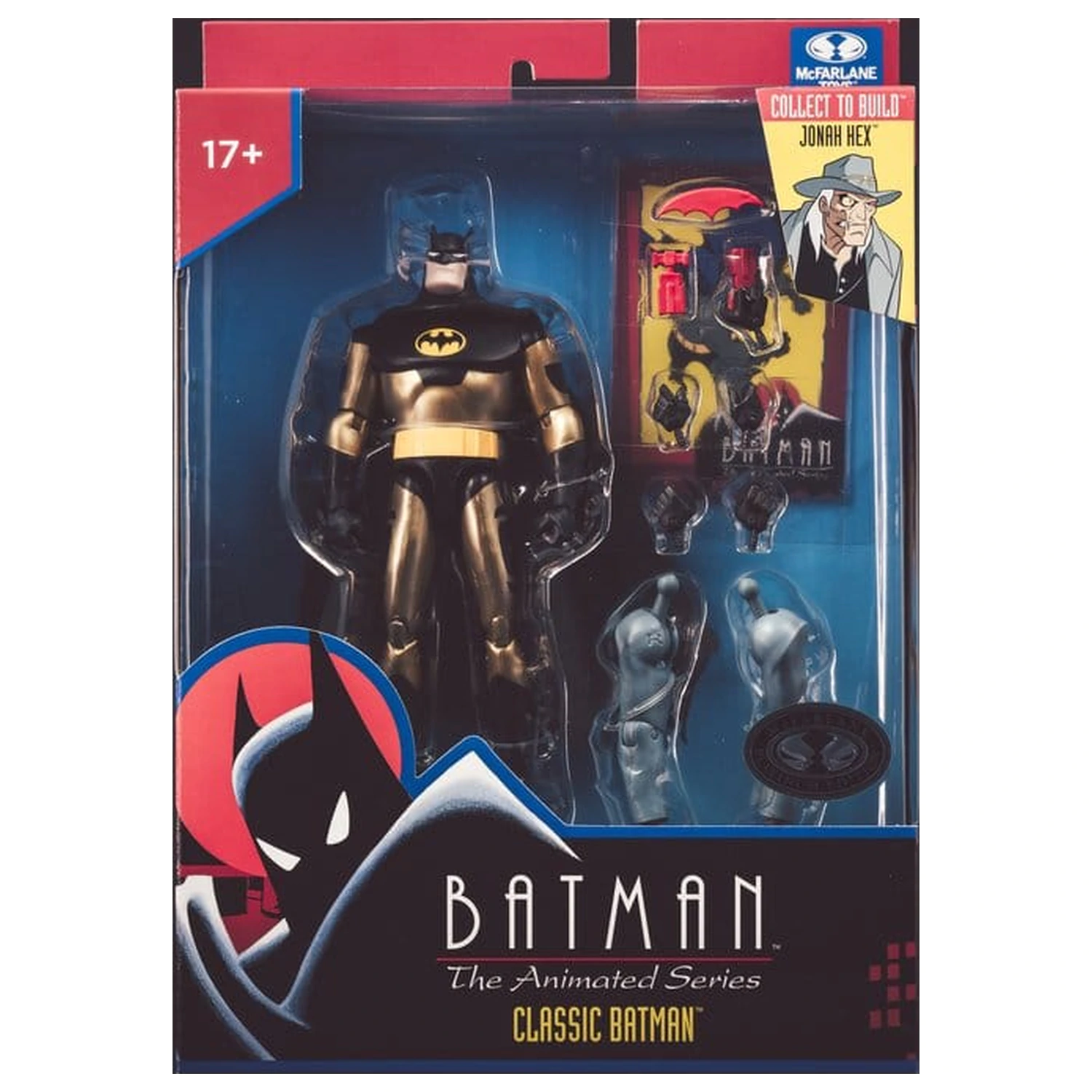 Batman: The Animated Series DC Direct Build-A Akční Figurky Vlna 5 Classic Batman (Platinum Edition) 15 cm fotografii produktu