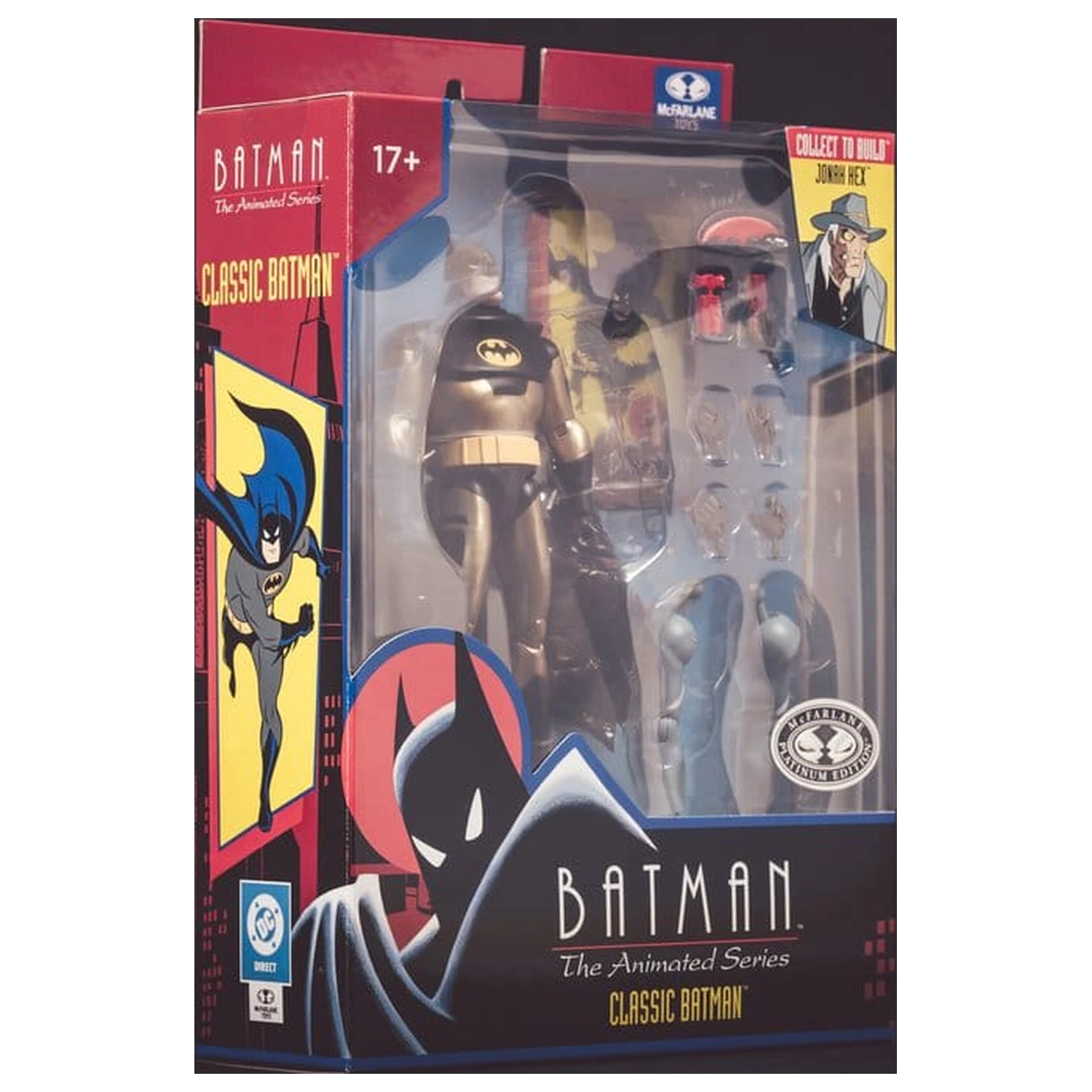 Batman: The Animated Series DC Direct Build-A Akční Figurky Vlna 5 Classic Batman (Platinum Edition) 15 cm fotografii produktu