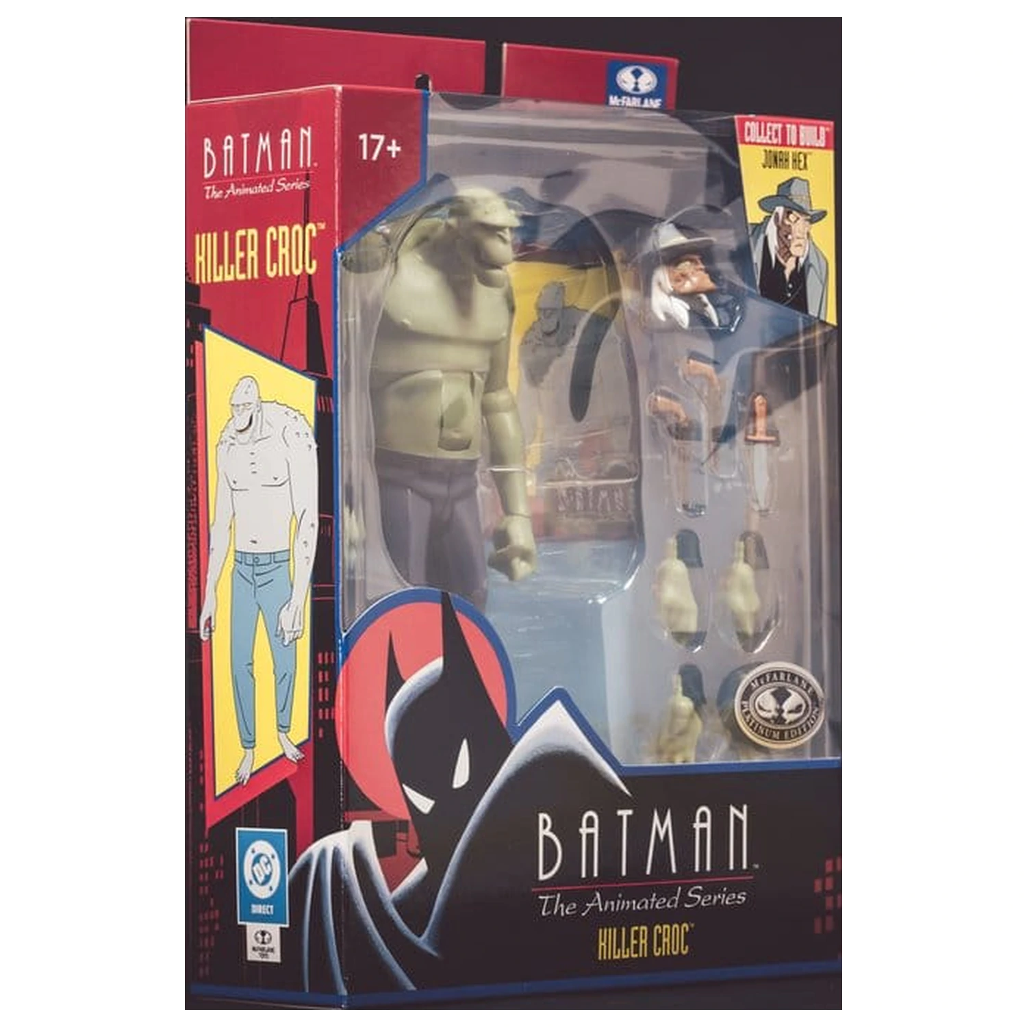 Batman: The Animated Series DC Direct Build-A Akční figurky Vlna 5 Killer Croc (Platinum Edition) 15 cm fotografii produktu