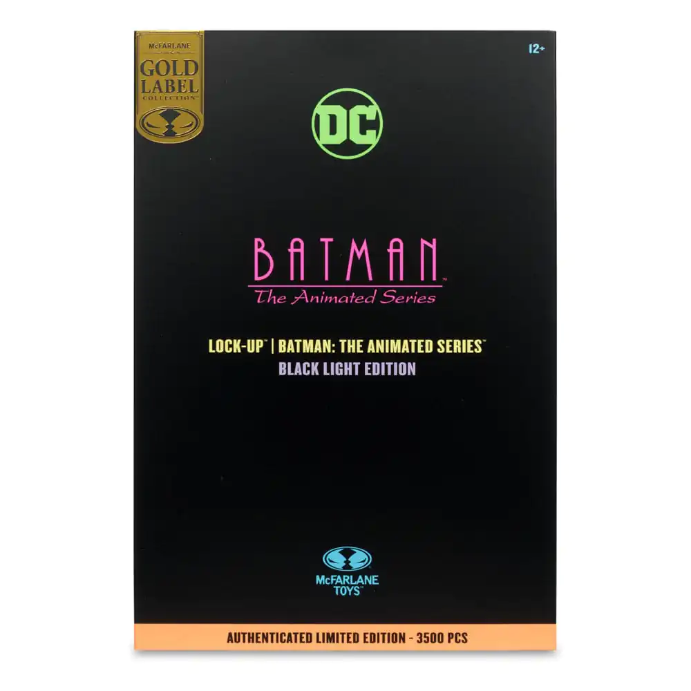 Batman: The Animated Series DC Direct Build-A akční figurky Wave 5 Lock-Up Black Light Edition (Gold Label) 15 cm fotografii produktu